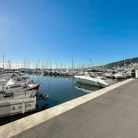 Port Azur - 4 Couchages -1 Chambre-piscine-parking * Golfe-Juan